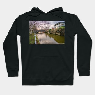 Walk along along the River Wensum, Norwich Hoodie